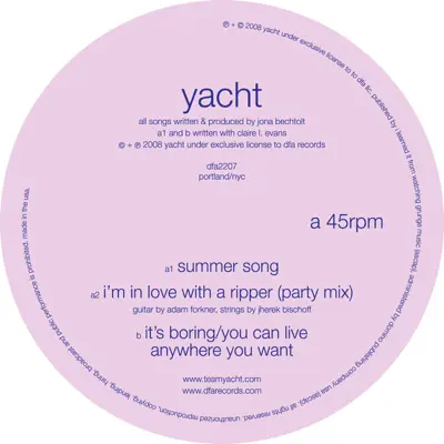 Summer Song - EP - Yacht