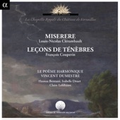 Clérambault: Miserere - Couperin: Leçons de ténèbres (Recording at La Chapelle Royale du Château de Versailles) artwork