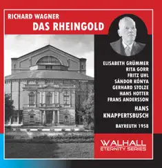 Wagner: Das Rheingold by Frans Andersson, Rita Gorr, Elisabeth Grummer, Hans Hotter, Sandor Konya, Gerhard Stolze, Fritz Uhl, Bayreuther Festspiele & Hans Knappertsbusch album reviews, ratings, credits