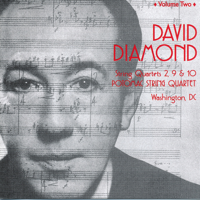 Potomoc String Quartet - David Diamond: Complete String Quartets, Vol. 2 artwork