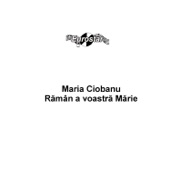 Raman a voastra Marie artwork