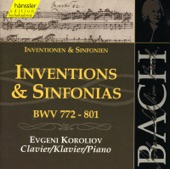 Evgeni Koroliov - 3声のインヴェンション(シンフォニア) BWV787-801 - No.2 in C Minor BWV788