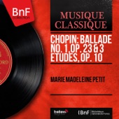Chopin: Ballade No. 1, Op. 23 & 3 Études, Op. 10 (Mono Version) - EP artwork