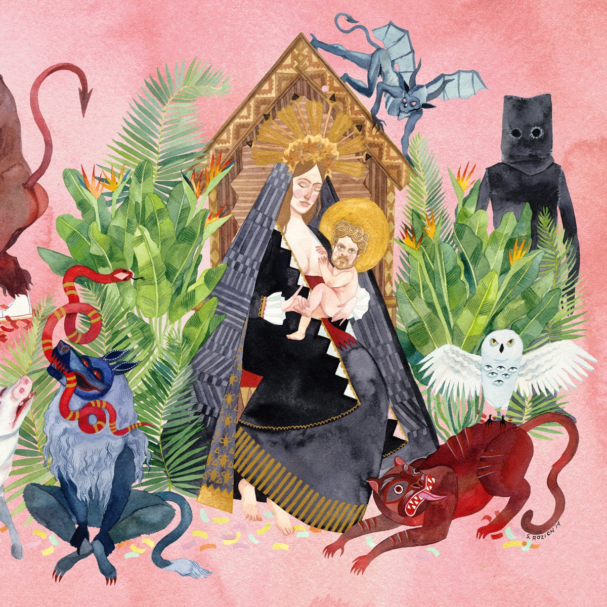 I Love You Honeybear Father John Misty CD cover