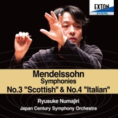 Mendelssohn: Symphony No. 4 Italian & No. 3 Scottish artwork