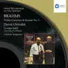 Brahms : Violin Concerto in D/Violin Sonata No.3 in D minor album lyrics, reviews, download