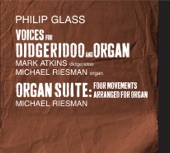 Philip Glass: Voices for Didgeridoo & Organ, Organ Suite artwork