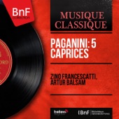 Paganini: 5 Caprices (Arranged for Violin and Piano by Mario Pilati, Mono Version) - EP artwork