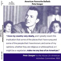 American Favourite Ballads - Pete Seeger