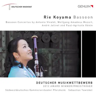 Vivaldi, Mozart, Jolivet & Génin: Bassoon Concertos by Rie Koyama, South West German Chamber Orchestra, Pforzheim & Sebastian Tewinkel album reviews, ratings, credits