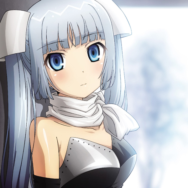 Anime girl poker face