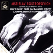 Mstislav Rostropovich: The First Russian Recordings artwork