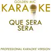 Que Sera Sera (In the Style of Doris Day) [Karaoke Version] song lyrics
