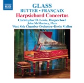 Glass - Rutter - Francaix: Harpsichord Concertos artwork