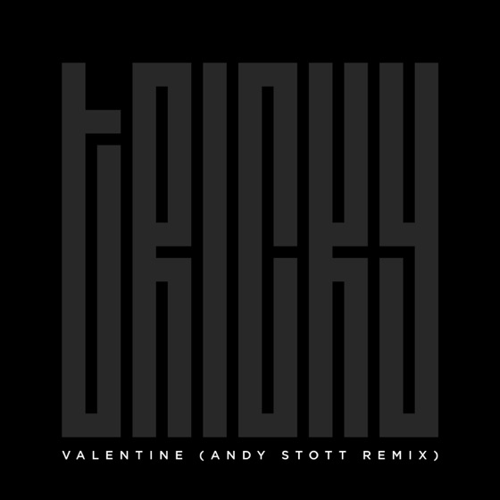 Cover artwork for Valentine (Andy Stott Remix)
