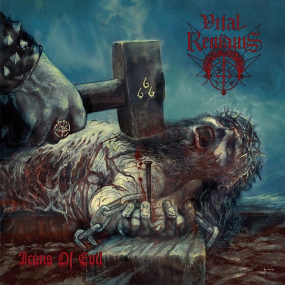 Cover artwork for Icons of Evil