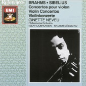 Ginette Neveu/Philharmonia Orchestra/Walter Susskind/Issay Dobroven - Brahms: Violin Concerto in D Major, Op. 77: II. Adagio