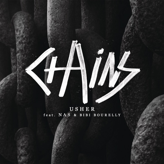 Cover artwork for Chains (feat. Nas & Bibi Bourelly)