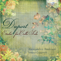 Alessandro Andriani & Simone Ceppetelli - Duport: Etudes for Cello Solo artwork