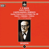Bach: Guitar Works - Castelnuovo-Tedesco: Guitar Concerto artwork