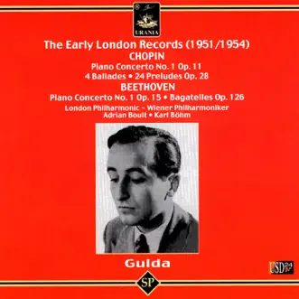 The Early London Records (1951 - 1954): Chopin, Beethoven by Friedrich Gulda, Vienna Philharmonic, London Philharmonic Orchestra, Karl Böhm & Sir Adrian Boult album reviews, ratings, credits