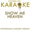 Show Me Heaven (In the Style of Maria Mc Kee) [Karaoke Version] artwork