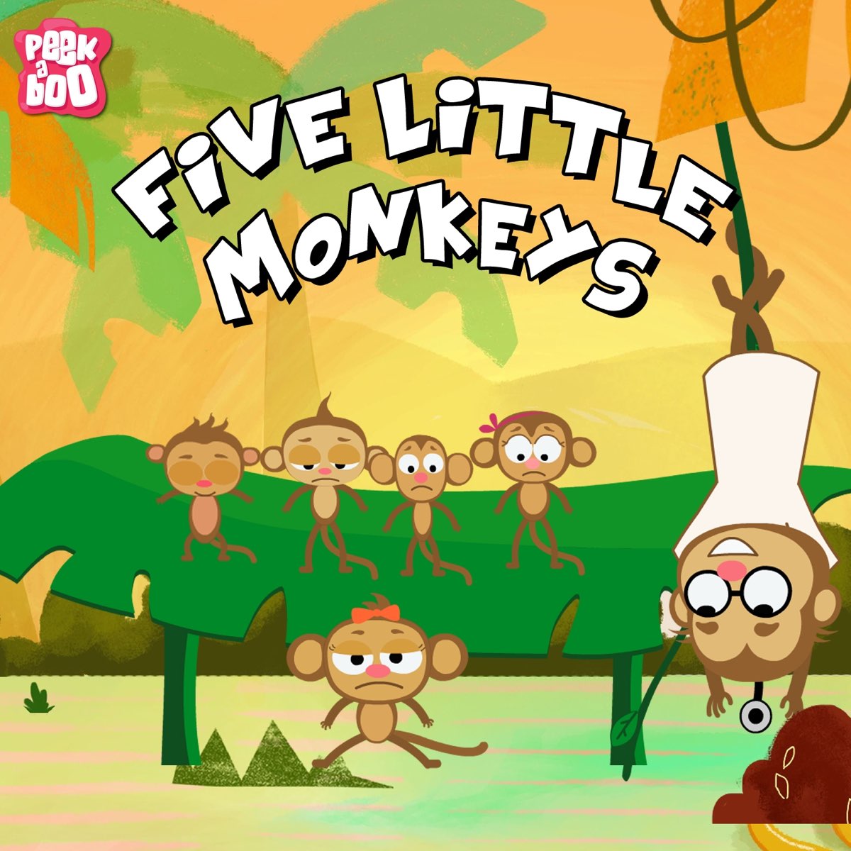 Five little. Five little Mommy. 5 Little Monkeys. Five little Monkeys Song Play.