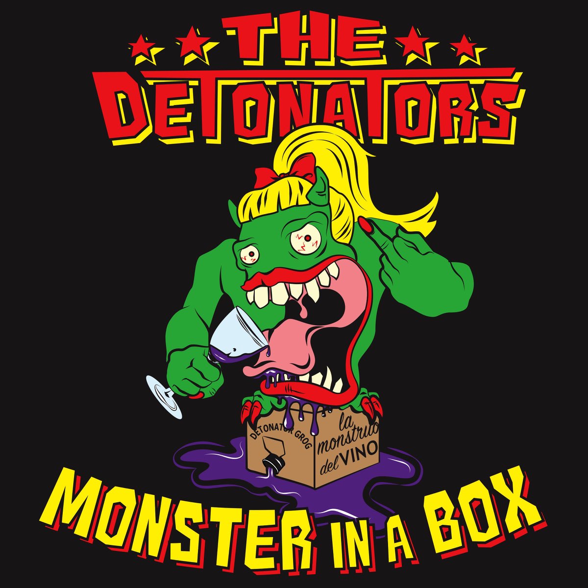 Monster альбом. The Detonators - Monster in a Box (2015). Wikkid Starr_2020_sudden Impact. Monster in my Pocket. Magnum the Monster Roars 2022 обложка.