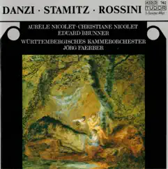 Danzi, Stamitz & Rossini: Music for Flute, Clarinet & Orchestra by Württembergisches Kammerorchester & Jorg Faerber album reviews, ratings, credits