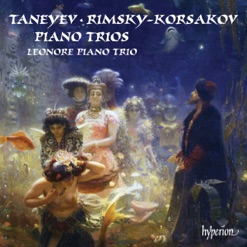 TANEYEV/RIMSKY-KORSAKOV/PIANO TRIOS cover art