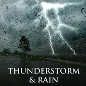 Thunderstorm & Rain - Deep Relaxation Music with Nature Sounds Effects of Thunder and Rainfall - Tranquil Music Sound of Nature