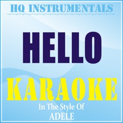Hello (Instrumental / Karaoke Version) [In the Style of Adele]