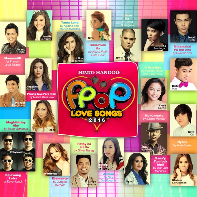 Jona Himig Handog P-Pop Love Songs (2016) Album Cover