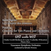 Saint-Saëns: Le Carnaval des animaux / Poulenc: Concerto for Two Pianos and Orchestra artwork