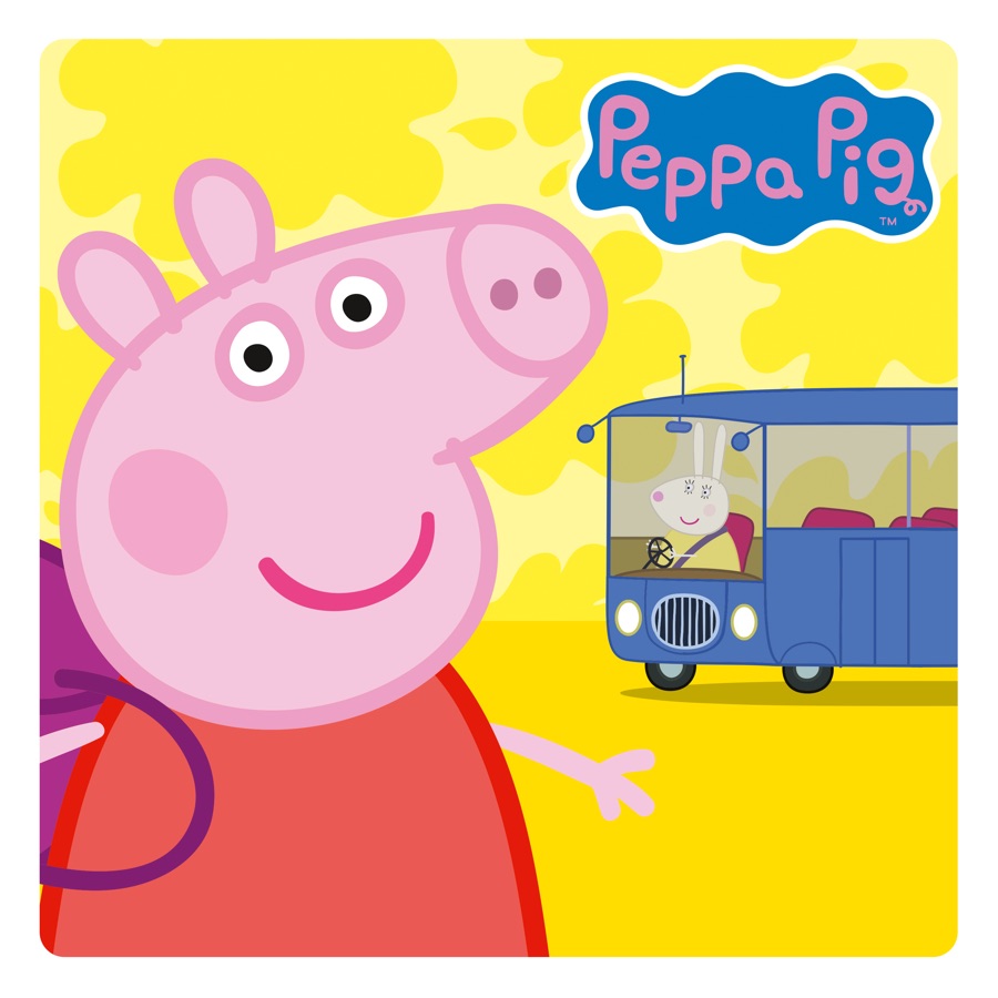 school bus trip peppa