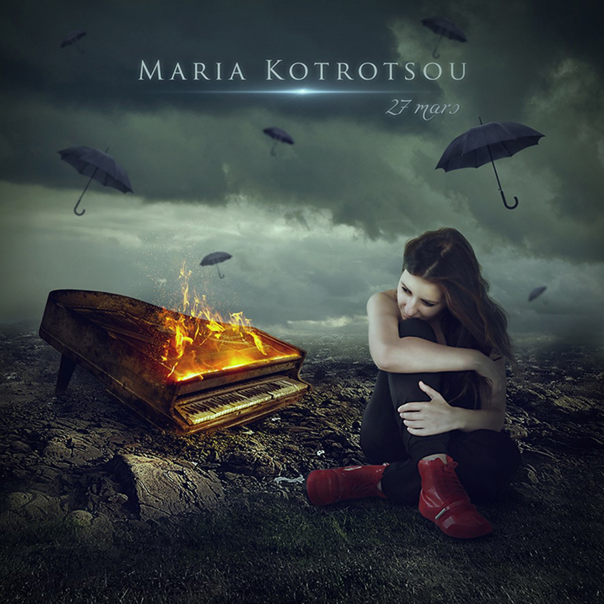 Maria raining. Maria Kotrotsou. Eternal Marie. @STORMMARIA.