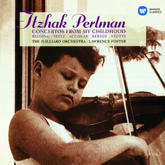 Concertos from My Childhood by Itzhak Perlman, The Juilliard Orchestra & Lawrence Foster album reviews, ratings, credits