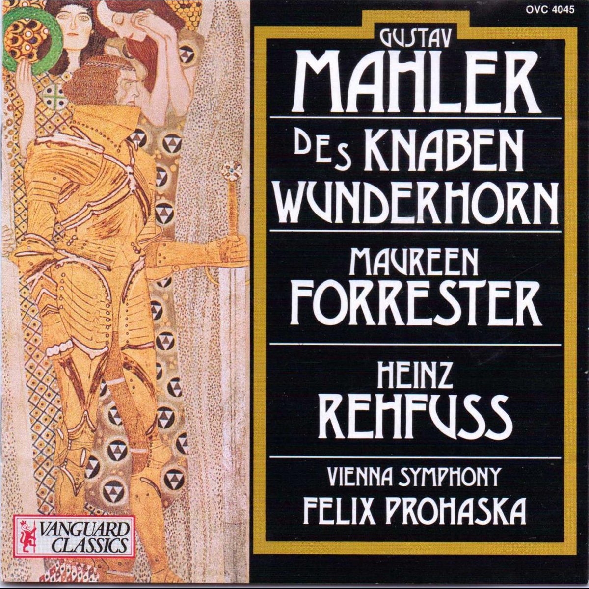 ‎Mahler: Des Knaben Wunderhorn By Vienna Symphony, Felix Prohaska ...