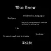 Who Knew - Single album lyrics, reviews, download