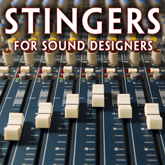 The Hollywood Edge Sound Effects Library Stingers for Sound Designers Album Cover