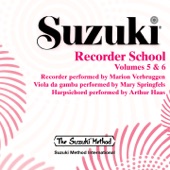 Suzuki Recorder School, Vols. 5 & 6 artwork