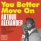 You Better Move On artwork