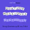 Beethoven: String Quartets Op. 18 Nos. 5 & 6 album lyrics, reviews, download