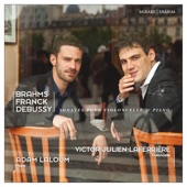 Brahms, Franck & Debussy: Sonates pour violoncelle & piano artwork