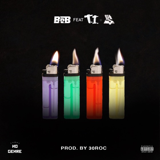 Cover artwork for 4 Lit (feat. T.I. & Ty Dolla $ign)