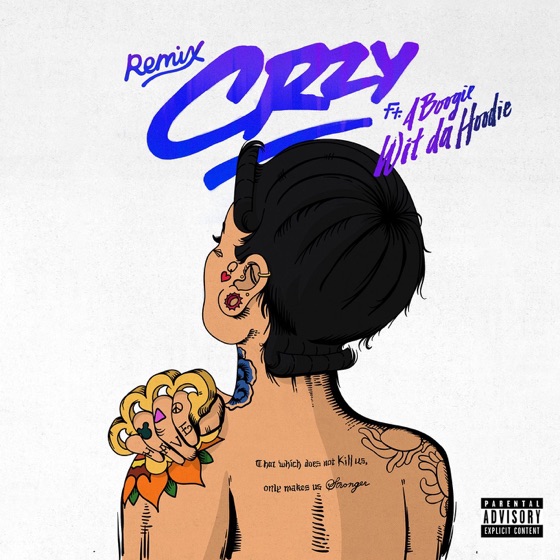 Cover artwork for CRZY (feat. A Boogie wit da Hoodie) [Remix]