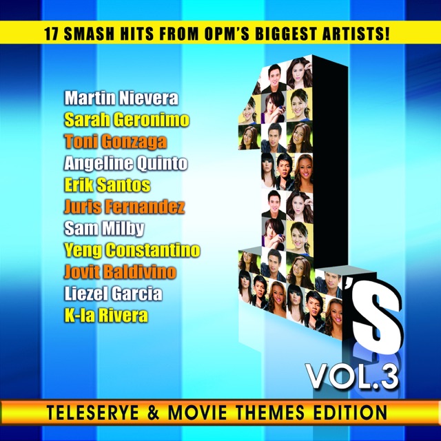 OPM Number 1's, Vol. 3 (Teleserye and Movie Themes) Album Cover
