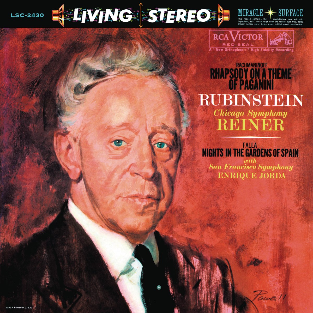 Apple Music에서 감상하는 Arthur Rubinstein의 Rachmaninoff Rhapsody on a Theme of Paganini Op 43