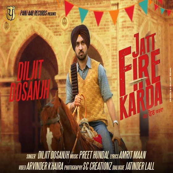 Cover artwork for Jatt Fire Karda (feat. Preet Hundal)