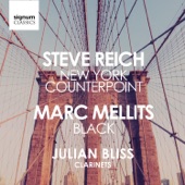 Steve Reich: New York Counterpoint / Marc Mellits: Black - EP artwork